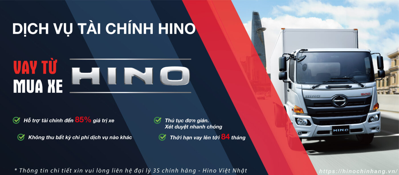 dịch vụ tài chính hino mua xe dễ dàng