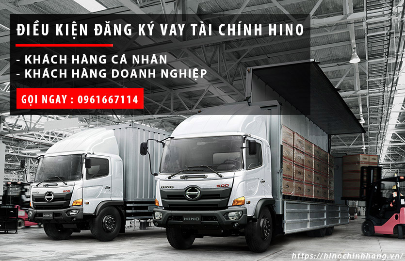 điều kiện đăng ký mua xe qua dịch vụ tài chính hino