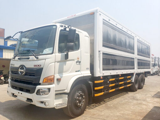 GIÁ XE TẢI HINO 15 TẤN FL8JT7A-J THÙNG KÍN INOX 7.66M