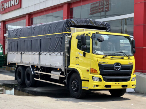 GIÁ XE TẢI HINO 15 TẤN FL8JT7A-J THÙNG MUI BẠT 7.85M