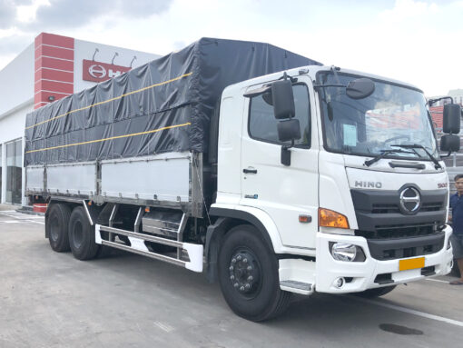 GIÁ XE TẢI HINO 15 TẤN FL8JT7A-J THÙNG MUI BẠT 7.85M