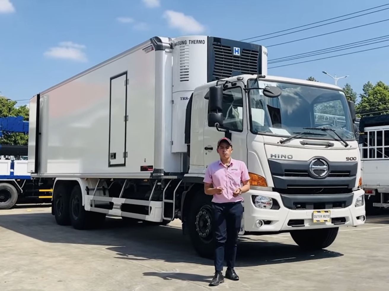 GIÁ XE HINO 15 TẤN FL8JW7A-M THÙNG ĐÔNG LẠNH 8.55M