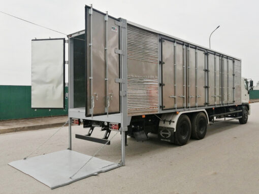 XE TẢI HINO 15 TẤN FL8JW7A THÙNG KÍN BỬNG NÂNG 9.2M