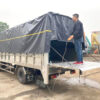 Xe Hino 3.5 tấn XZU720L thùng bạt bửng nâng 5.2M
