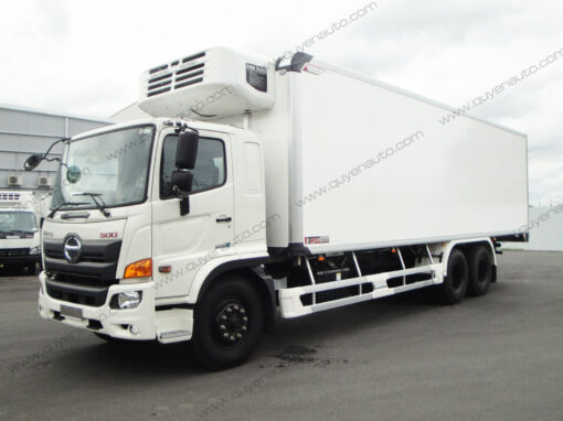 GIÁ XE TẢI HINO 3 CHÂN FL8JT7A-J THÙNG ĐÔNG LẠNH 7.55M