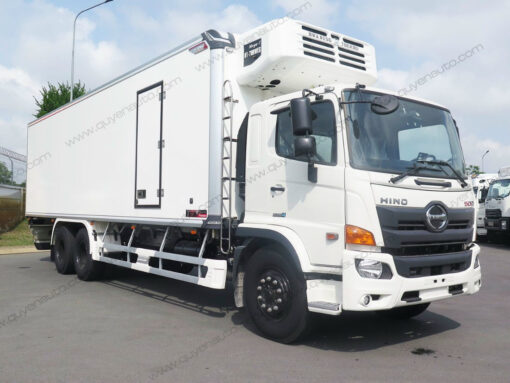 GIÁ XE TẢI HINO 3 CHÂN FL8JT7A-J THÙNG ĐÔNG LẠNH 7.55M