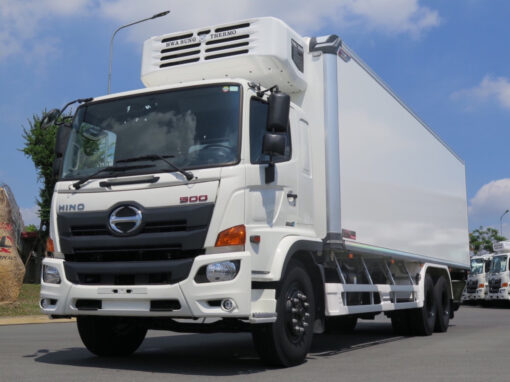 GIÁ XE TẢI HINO 3 CHÂN FL8JT7A-J THÙNG ĐÔNG LẠNH 7.55M