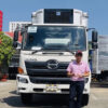 GIÁ XE HINO 3 CHÂN FL8JW7A-M THÙNG ĐÔNG LẠNH 9.1M