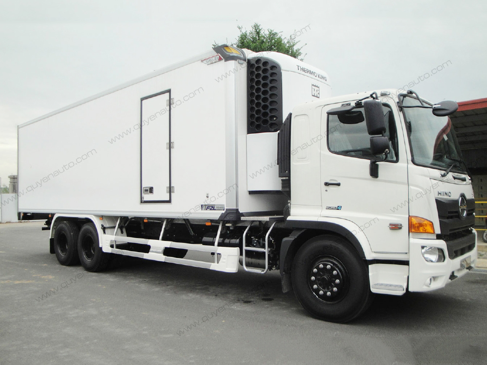 GIÁ XE HINO 3 CHÂN FL8JW7A-M THÙNG ĐÔNG LẠNH 9.1M