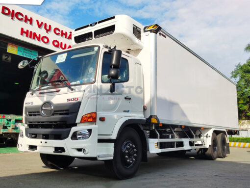 GIÁ XE HINO 3 CHÂN FL8JW7A-M THÙNG ĐÔNG LẠNH 9.25M