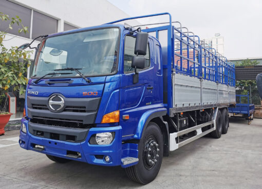 XE HINO 3 CHÂN FL8JW7A-N THÙNG BẠT BỬNG NHÔM 9.4M