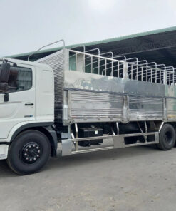 GIÁ XE HINO 3 CHÂN FL8JW7A-M THÙNG CHỞ XE MÁY 9.5M