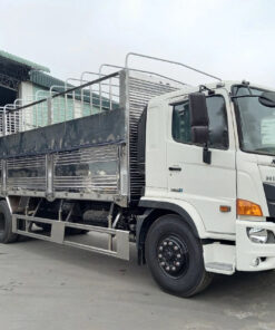 GIÁ XE HINO 3 CHÂN FL8JW7A-M THÙNG CHỞ XE MÁY 9.5M