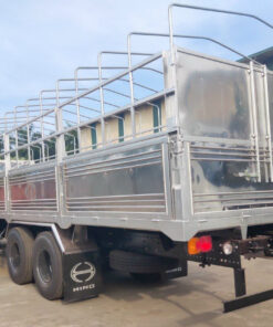 XE HINO 3 CHÂN FM8JW7A-U THÙNG BẠT BỬNG INOX 9.37M