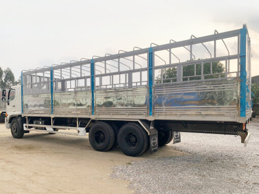 XE HINO 3 CHÂN FM8JW7A-U THÙNG BẠT BỬNG INOX 9.37M