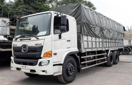 XE HINO 3 CHÂN FM8JW7A-U THÙNG BẠT BỬNG INOX 9.37M