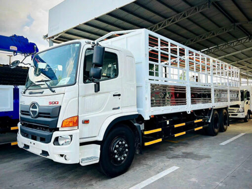 XE HINO 3 CHÂN FM8JW7A-U THÙNG BẠT BỬNG INOX 9.37M