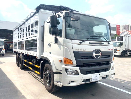 XE HINO 3 CHÂN FM8JW7A-U THÙNG BẠT BỬNG INOX 9.37M