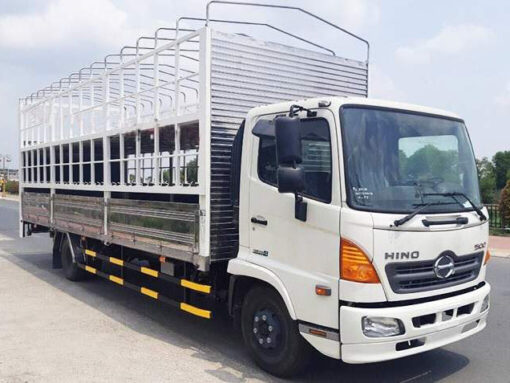 GIÁ XE HINO 500 6 TẤN FC9JNTC THÙNG CHỞ XE MÁY 7.3M