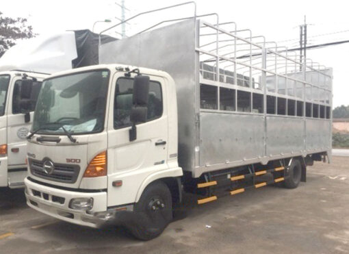 GIÁ XE HINO 500 6 TẤN FC9JNTC THÙNG CHỞ XE MÁY 7.3M
