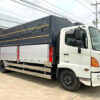 GIÁ XE HINO 6 TẤN 8 FC9JJTC THÙNG MUI BẠT 5.7M