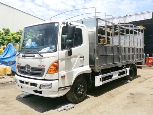 GIÁ XE HINO 6 TẤN 8 FC9JJTC THÙNG MUI BẠT 5.7M