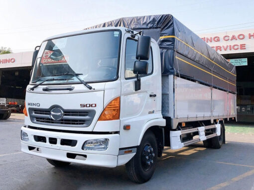 XE HINO 6 TẤN FC9JJTC THÙNG BẠT BỬNG NÂNG 5.6M