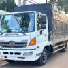 XE HINO 6 TẤN FC9JLTC THÙNG BẠT BỬNG NÂNG 6.42M