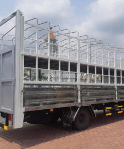 GIÁ XE HINO 6 TẤN FC9JLTC THÙNG CHỞ XE MÁY 6.6M