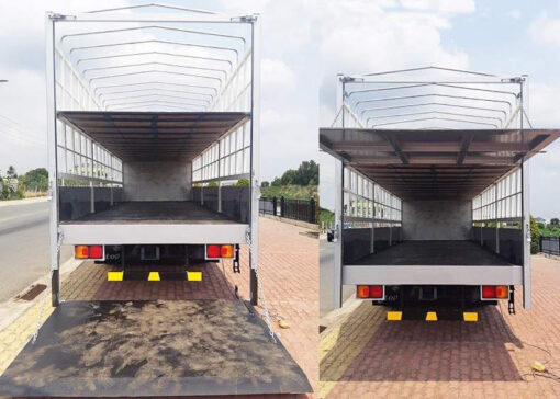 GIÁ XE HINO 6 TẤN FC9JLTC THÙNG CHỞ XE MÁY 6.6M