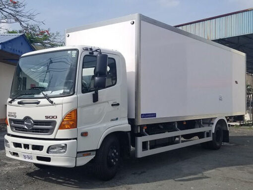 XE HINO 6 TẤN FC9JLTC THÙNG ĐỘNG LẠNH BỬNG NÂNG 6.4M