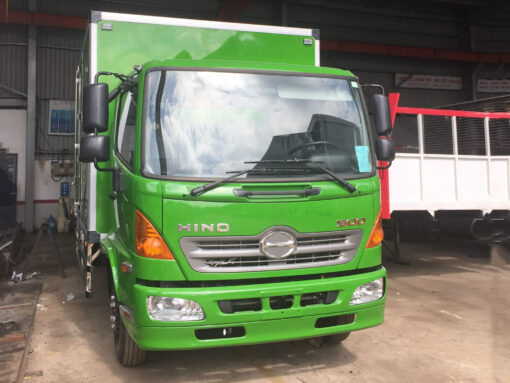 XE HINO 6 TẤN FC9JNTC THÙNG KÍN BỬNG NÂNG 7.1M