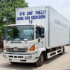 XE HINO 6 TẤN FC9JNTC THÙNG PALLET COMPOSITE 7.4M