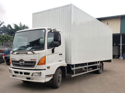 XE HINO 6 TẤN FC9JNTC THÙNG PALLET COMPOSITE 7.4M