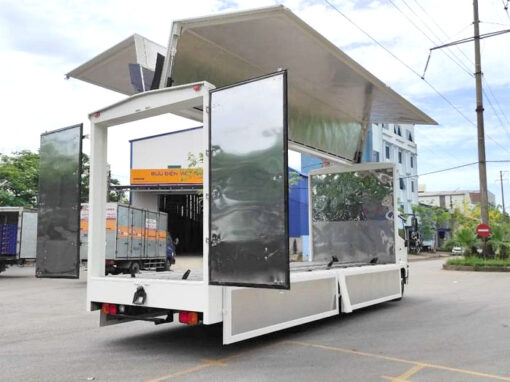 XE HINO 6 TẤN FC9JNTC THÙNG PALLET CÁNH DƠI 7.35M