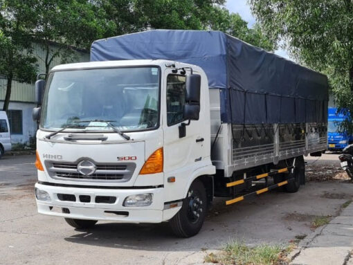 GIÁ XE HINO 6 TẤN FC9JNTC THÙNG MUI BẠT 7.3M