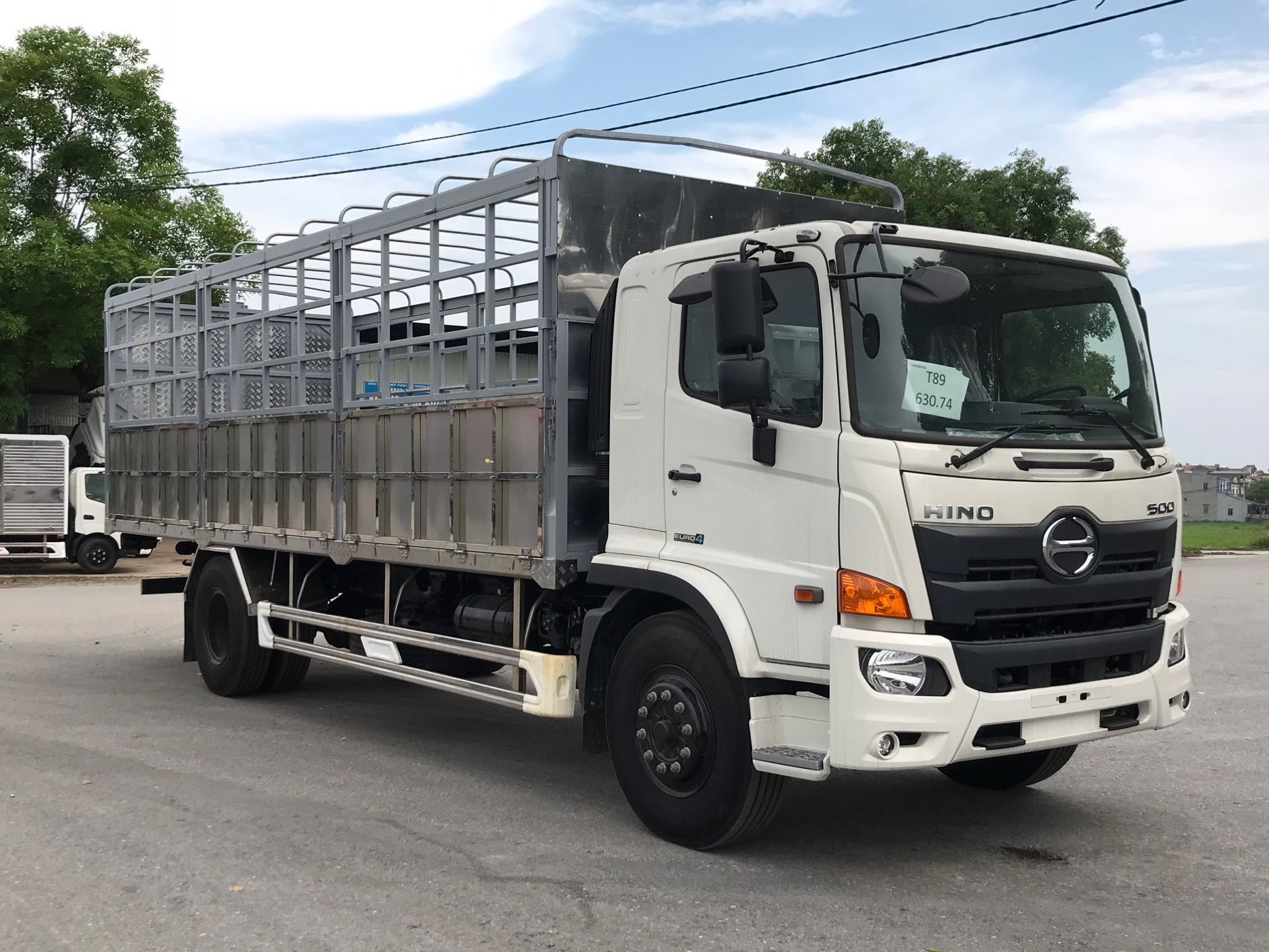 GIÁ XE HINO 8 TẤN 35 FG8JP7A THÙNG MUI BẠT 7.32M