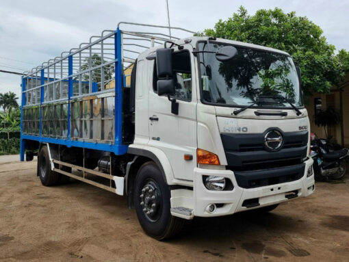 GIÁ XE HINO 8 TẤN FG8JP7A THÙNG BẠT BỬNG NÂNG 7.1M
