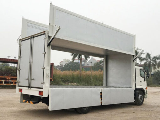 GIÁ XE HINO 8 TẤN FG8JP7A THÙNG KÍN CÁNH DƠI 7.2M