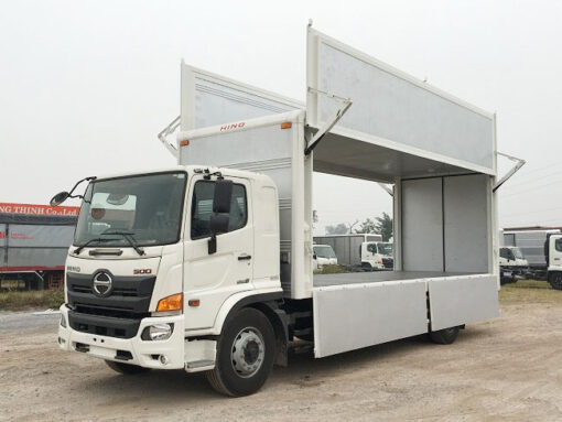 GIÁ XE HINO 8 TẤN FG8JP7A THÙNG KÍN CÁNH DƠI 7.2M