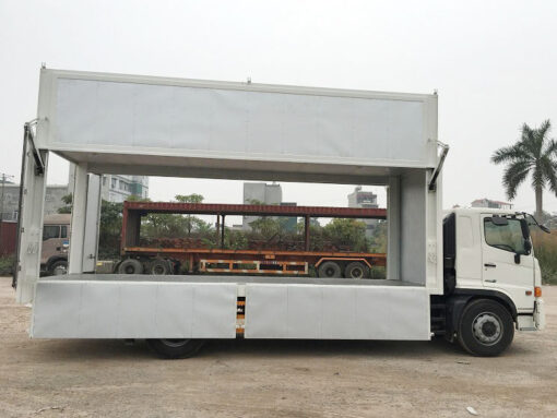 GIÁ XE HINO 8 TẤN FG8JP7A THÙNG KÍN CÁNH DƠI 7.2M