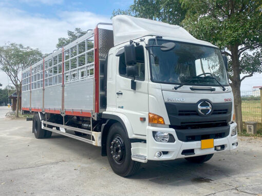 XE HINO 8 TẤN FG8JP7A-UTL THÙNG BẠT BỬNG NHÔM 9.7M