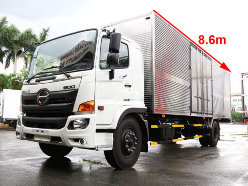 GIÁ XE HINO 8 TẤN FG8JT7A-G THÙNG KÍN INOX 8.6M