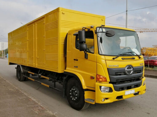 GIÁ XE HINO 8 TẤN FG8JT7A-G THÙNG KÍN INOX 8.6M