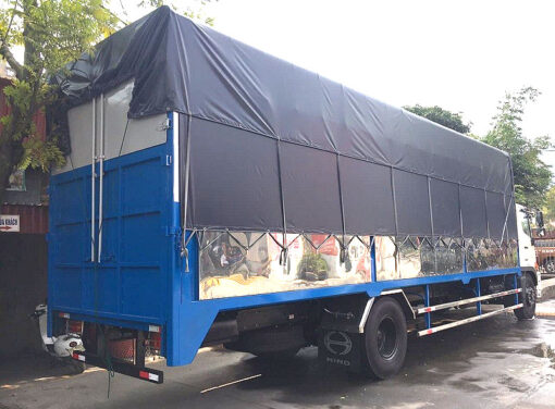 GIÁ XE HINO 8 TẤN FG8JT7A-H THÙNG CHỞ XE MÁY 9M