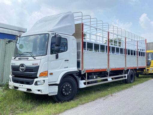 GIÁ XE HINO 8 TẤN FG8JT7A-UTL THÙNG CHỞ XE MÁY 10M