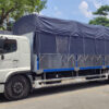 GIÁ XE HINO 8 TẤN FG8JT7A-UTL THÙNG CHỞ XE MÁY 9.8M