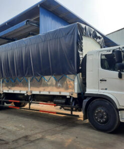 GIÁ XE HINO 8 TẤN FG8JT7A-UTL THÙNG CHỞ XE MÁY 9.8M