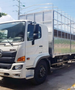 GIÁ XE HINO 8 TẤN FG8JT7A-UTL THÙNG CHỞ XE MÁY 9.8M