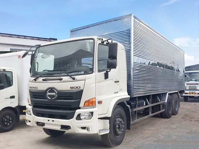 GIÁ XE TẢI HINO 15 TẤN FM8JN7A-Q THÙNG KÍN INOX 6.13M